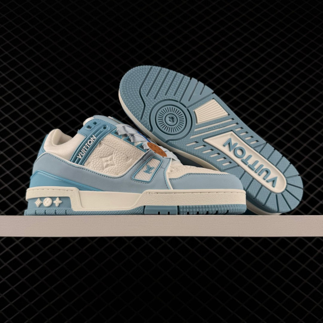 LV Trainer Monogram Denim Sky Blue