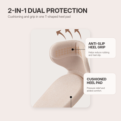 Shoe Size Reducer & Anti Friction Heel Pad