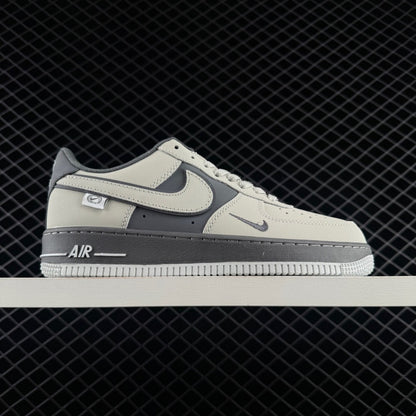 Nike Air Force 1 '07 LV8 | Beige and Dark Grey - (A+)