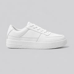 All White Height Increasing Sneaker