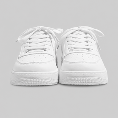 All White Height Increasing Sneaker