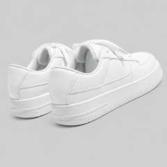 All White Height Increasing Sneaker