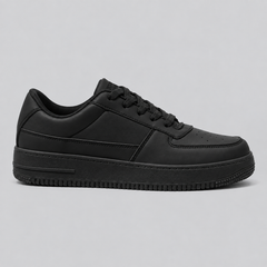 All Black Height Increasing Sneaker