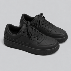 All Black Height Increasing Sneaker