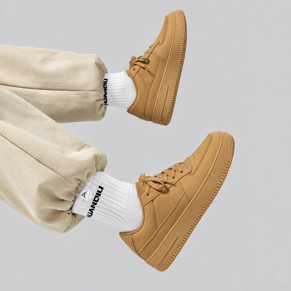 Camel Color Height Increasing Sneaker