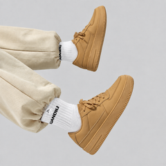 Camel Color Height Increasing Sneaker