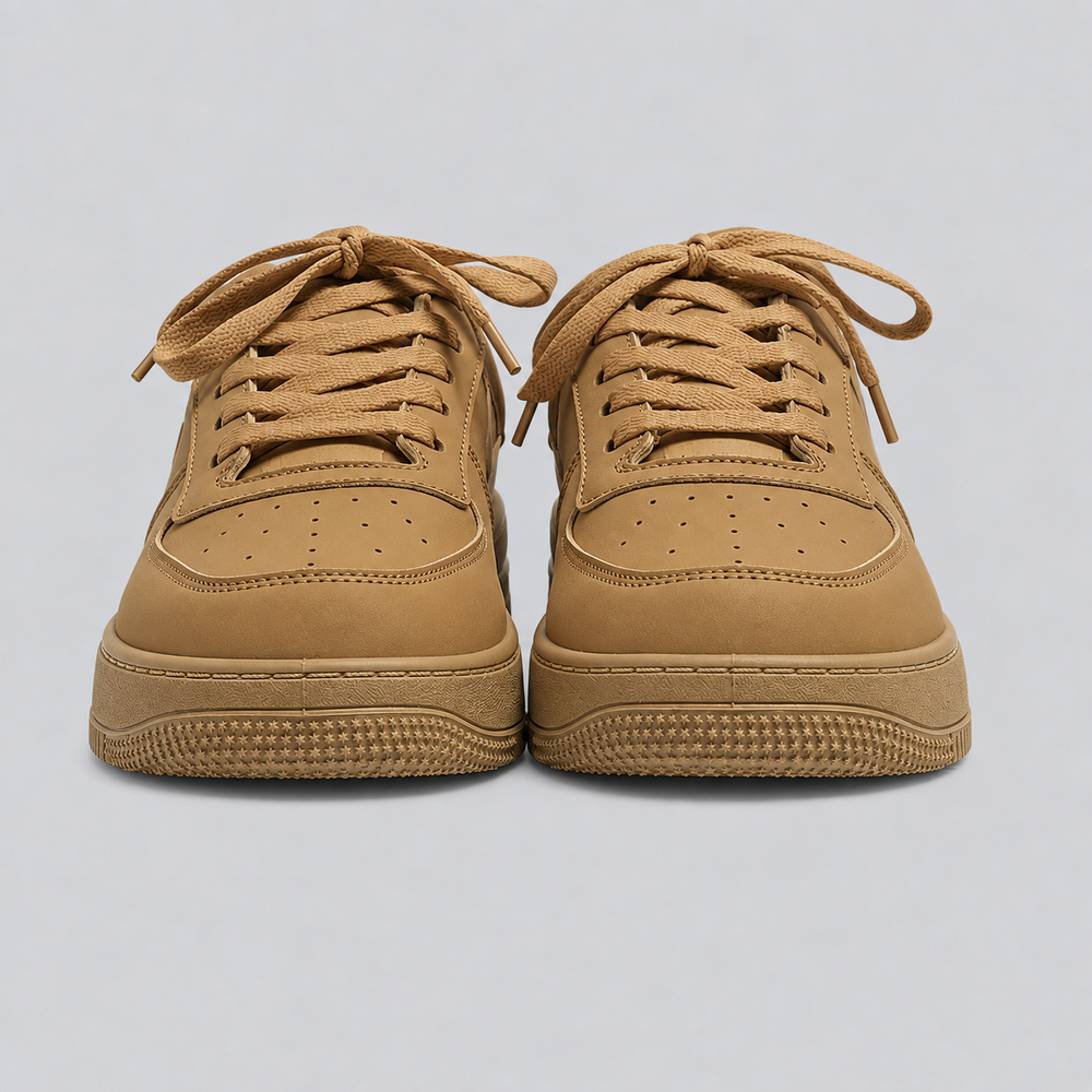 Camel Color Height Increasing Sneaker