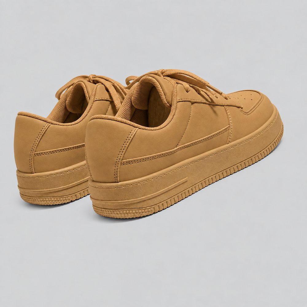 Camel Color Height Increasing Sneaker