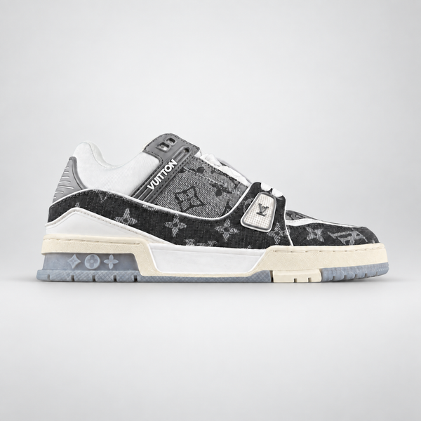 LV Trainer Monogram Denim Gray