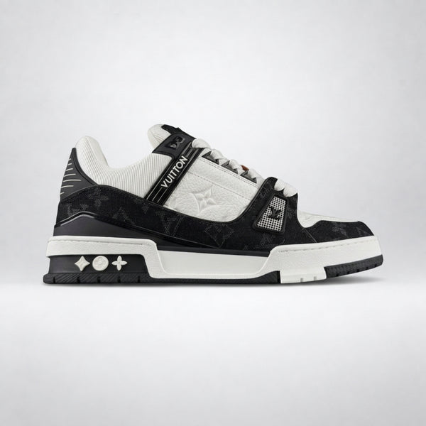 LV Trainer Monogram Denim Black