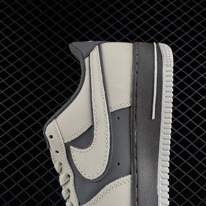 Nike Air Force 1 '07 LV8 | Beige and Dark Grey - (A+)