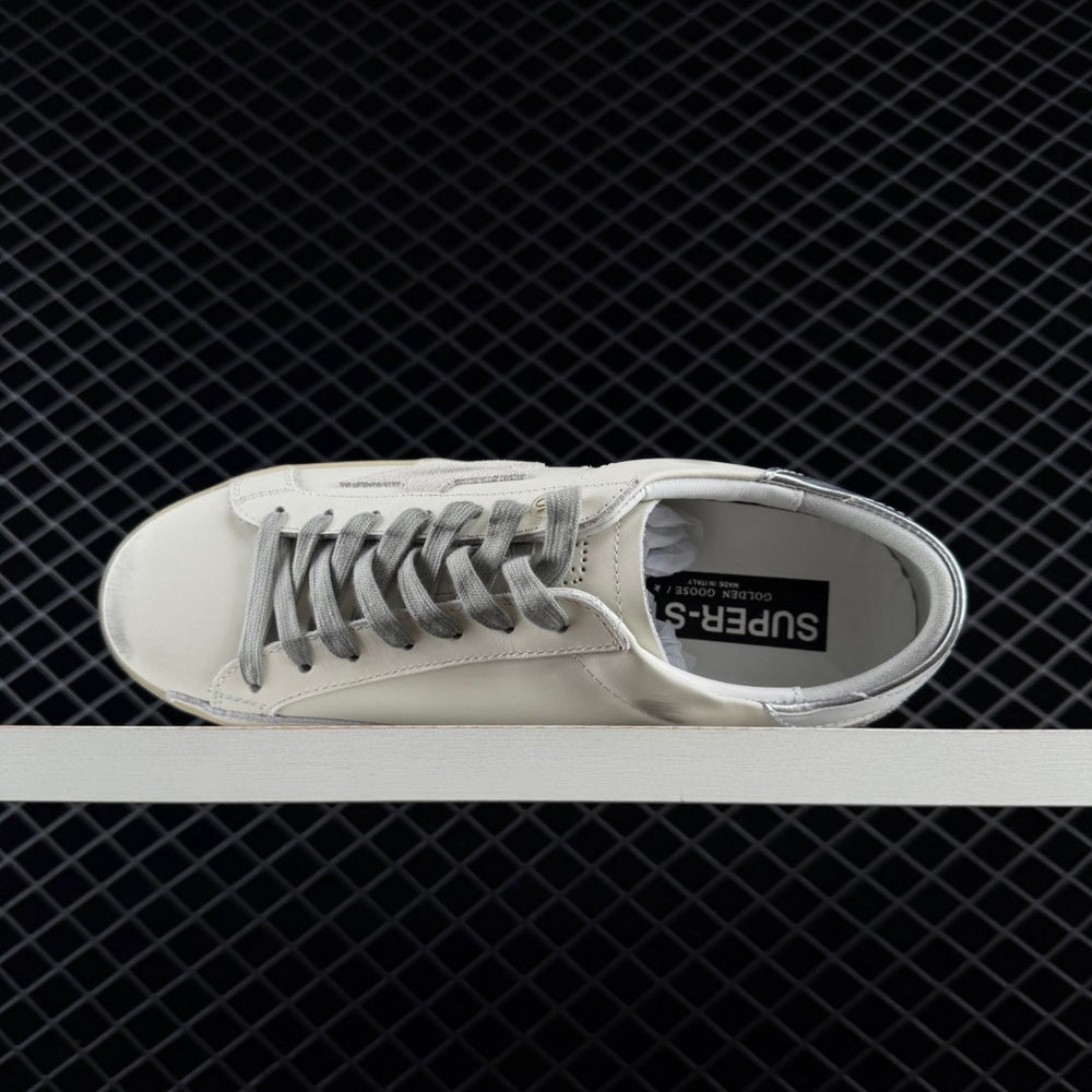Super-Star Silver Heel Tab & Lettering