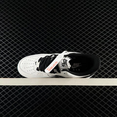 Air Force 1 White Black Sole