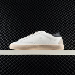 Super-Star Grey Suede Star & Black Heel Tab