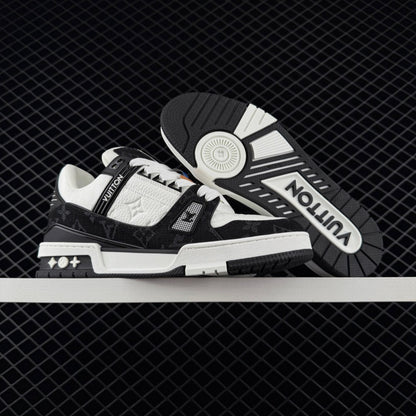 LV Trainer Monogram Denim Black
