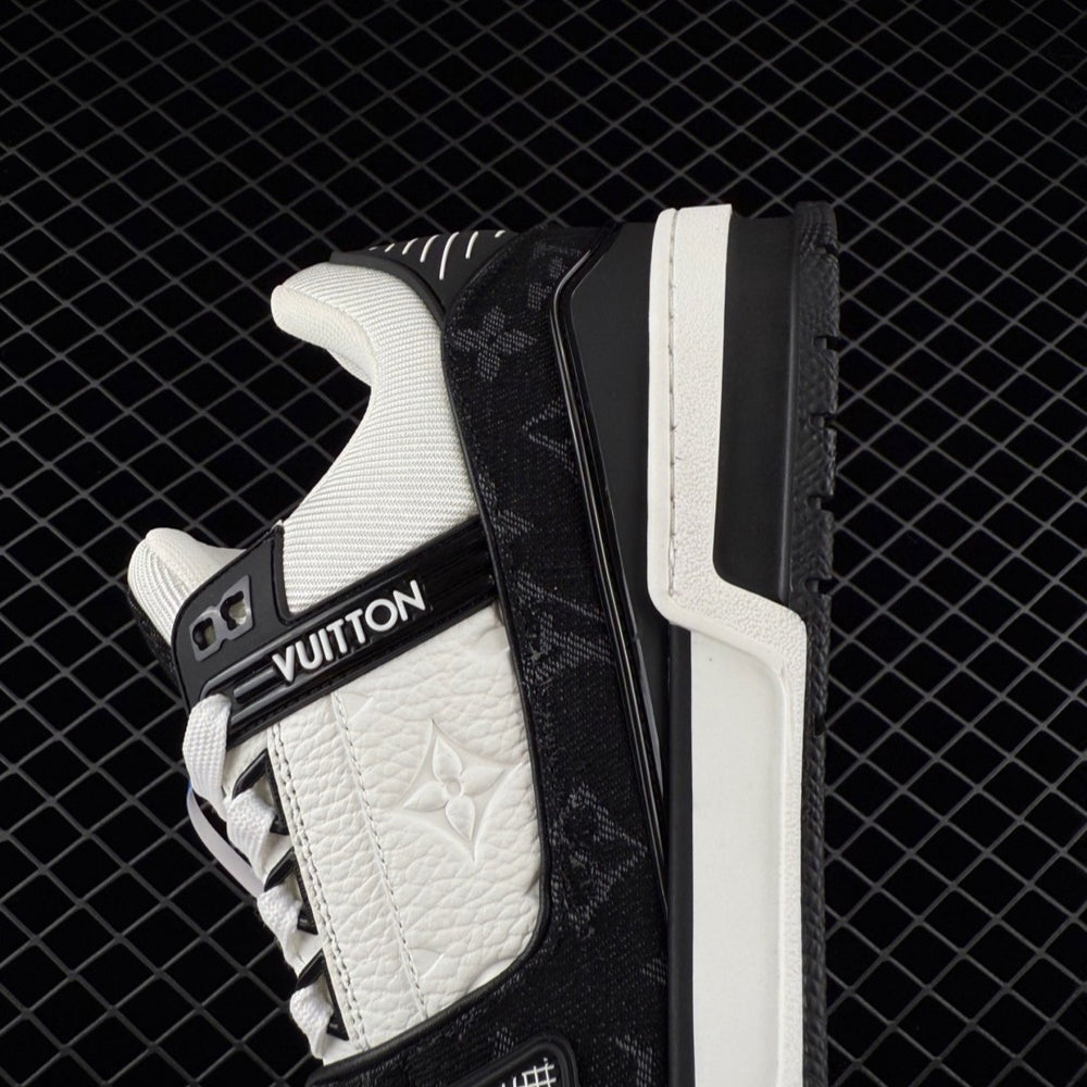 LV Trainer Monogram Denim Black