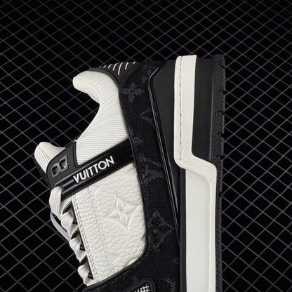 LV Trainer Monogram Denim Black