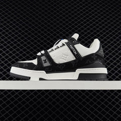 LV Trainer Monogram Denim Black
