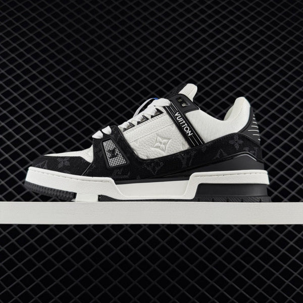 LV Trainer Monogram Denim Black