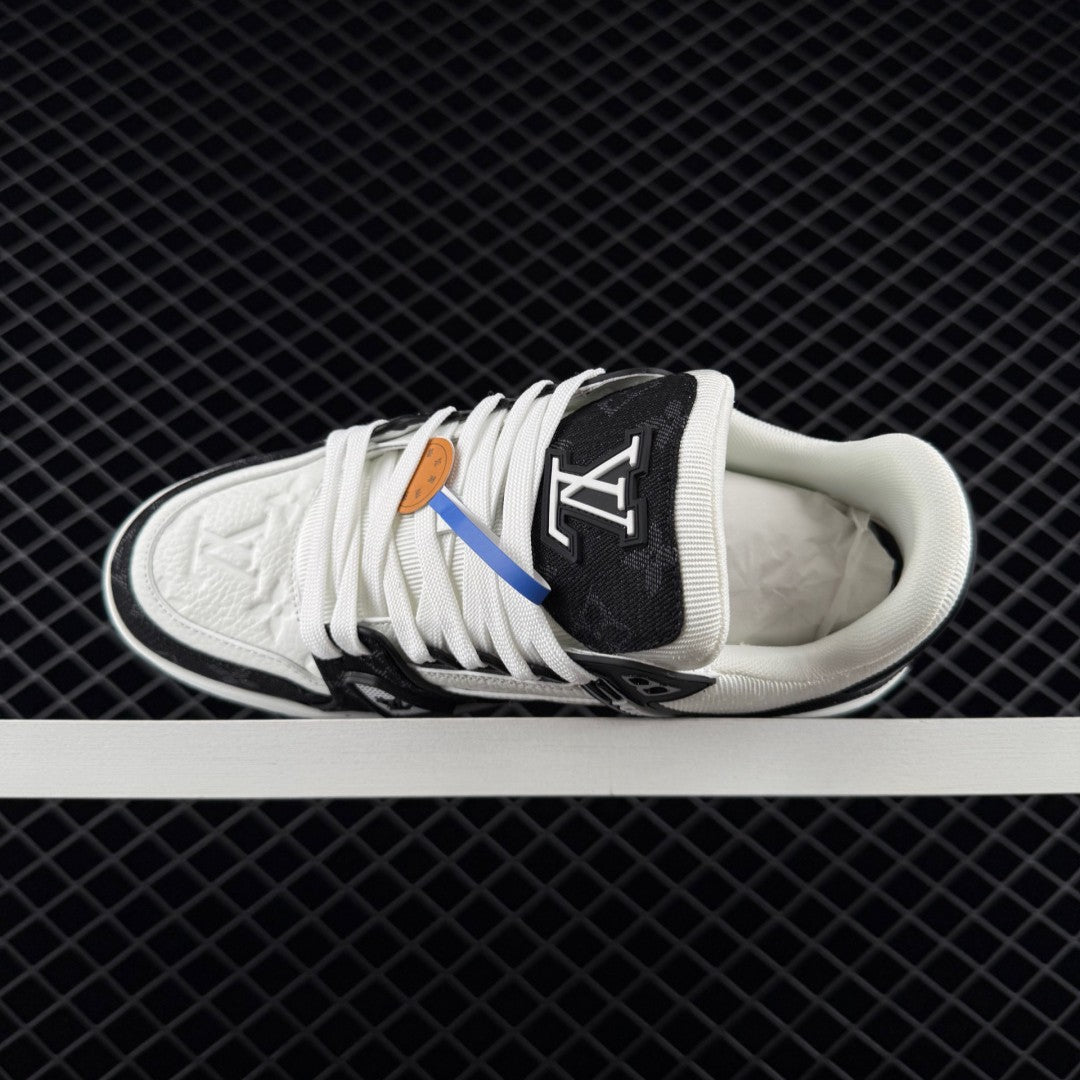 LV Trainer Monogram Denim Black