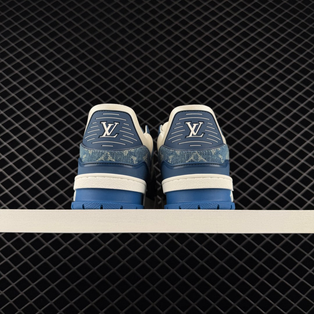 LV Trainer Monogram Denim Blue