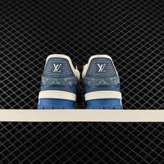 LV Trainer Monogram Denim Blue