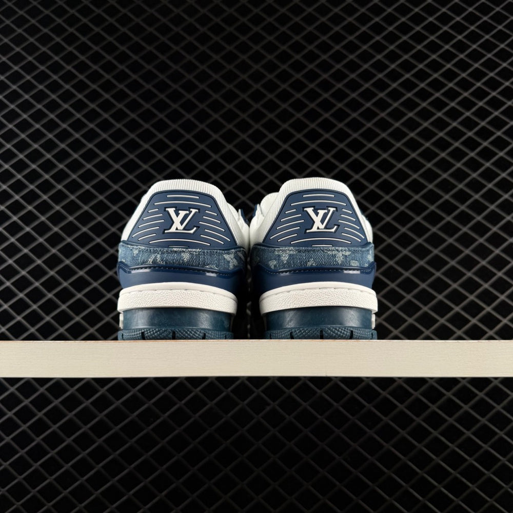 LV Trainer Monogram Denim Blue