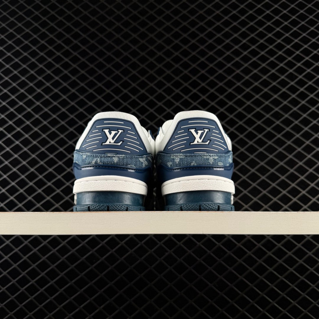 LV Trainer Monogram Denim Blue
