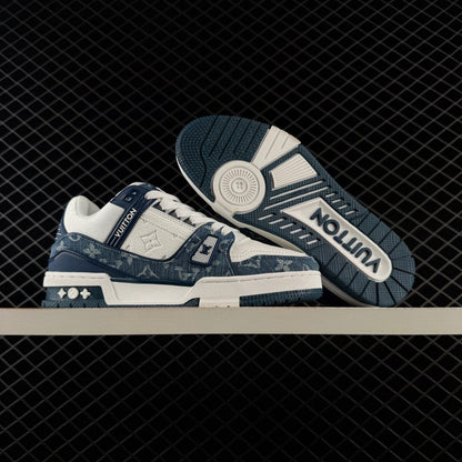 LV Trainer Monogram Denim Blue
