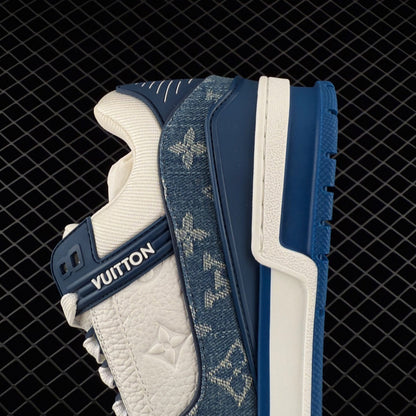 LV Trainer Monogram Denim Blue
