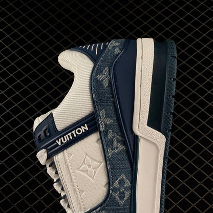 LV Trainer Monogram Denim Blue