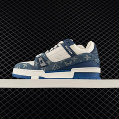 LV Trainer Monogram Denim Blue