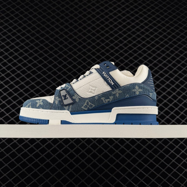 LV Trainer Monogram Denim Blue