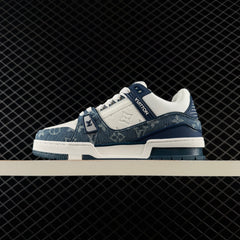 LV Trainer Monogram Denim Blue