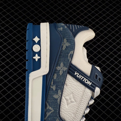 LV Trainer Monogram Denim Blue