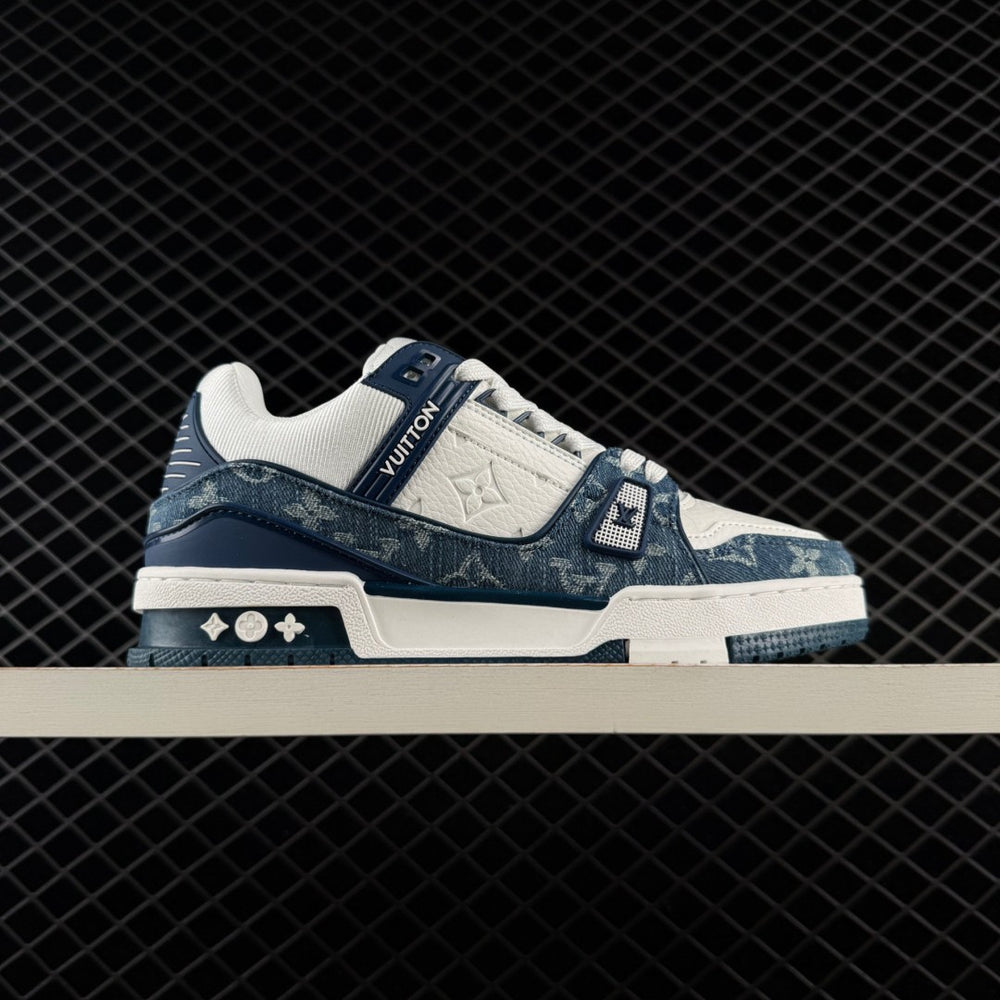 LV Trainer Monogram Denim Blue