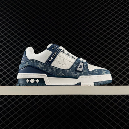 LV Trainer Monogram Denim Blue
