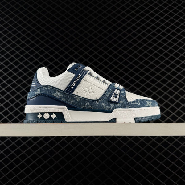LV Trainer Monogram Denim Blue