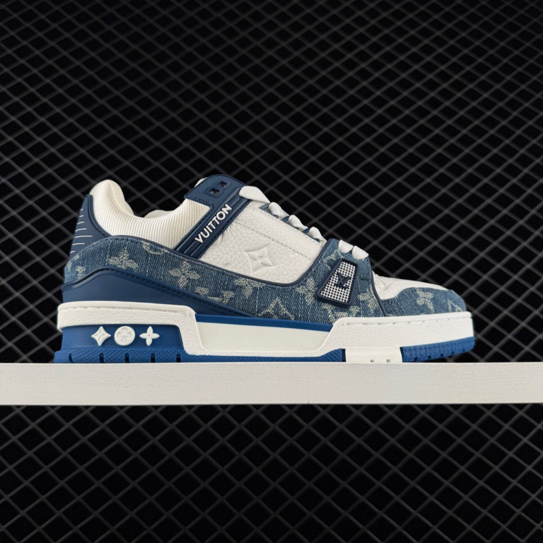 LV Trainer Monogram Denim Blue