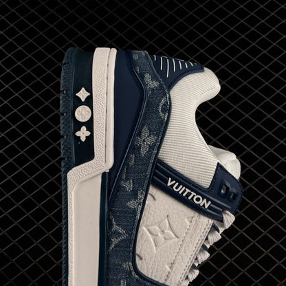 LV Trainer Monogram Denim Blue