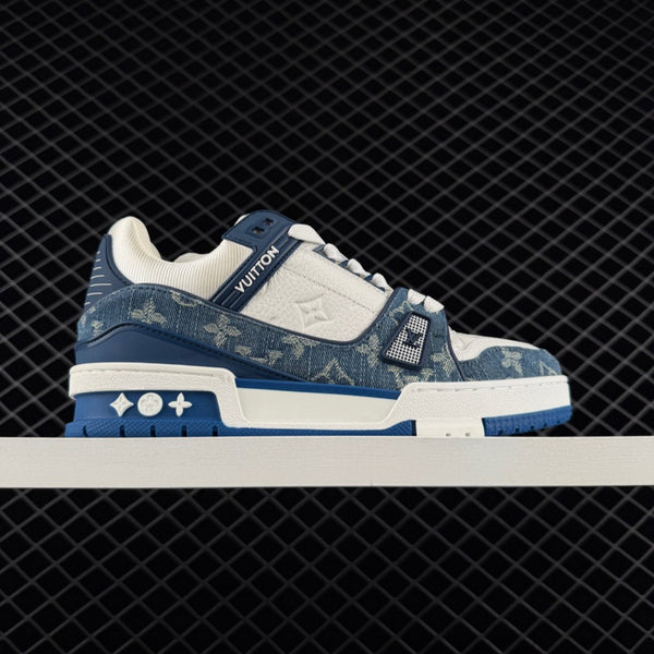 LV Trainer Monogram Denim Blue
