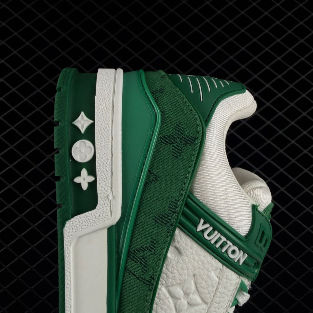 LV Trainer Monogram Denim Green