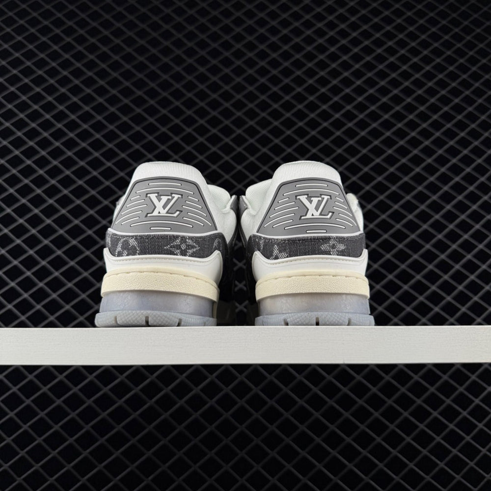 LV Trainer Monogram Denim Gray