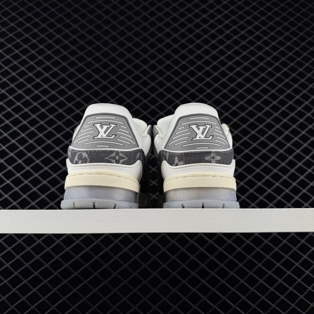 LV Trainer Monogram Denim Gray
