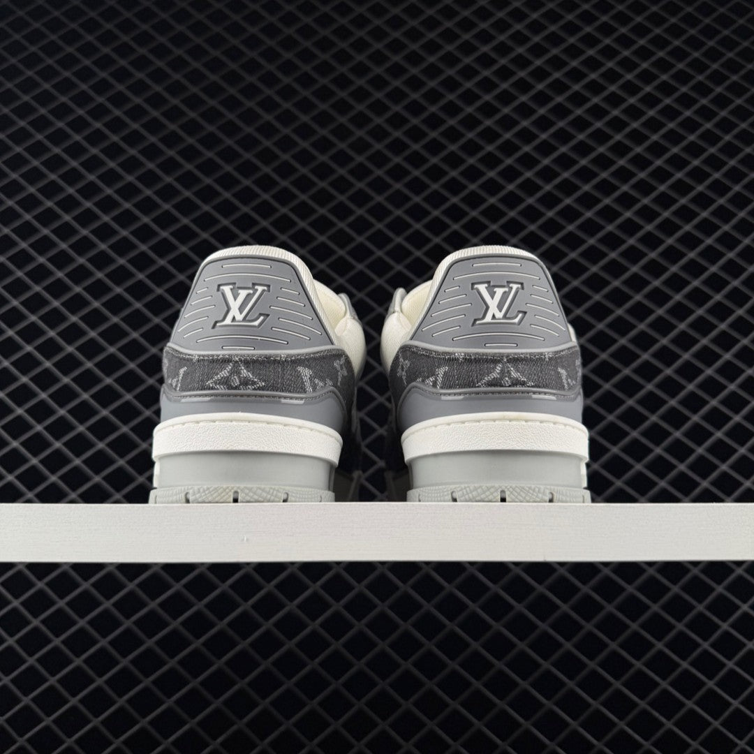 LV Trainer Monogram Denim Gray