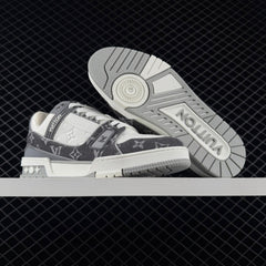 LV Trainer Monogram Denim Gray