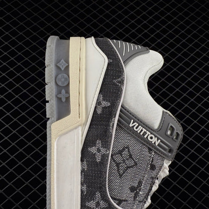 LV Trainer Monogram Denim Gray