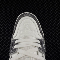 LV Trainer Monogram Denim Gray