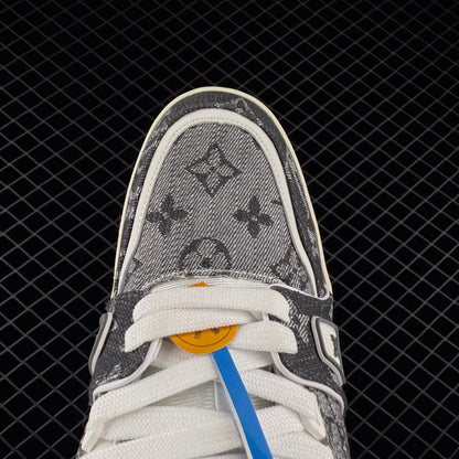 LV Trainer Monogram Denim Gray