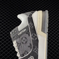 LV Trainer Monogram Denim Gray